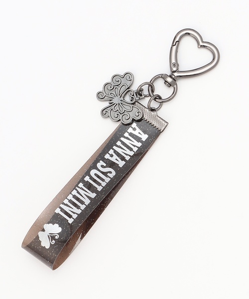 ANNA SUI mini(アナスイ・ミニ)の「【大好評につき再入荷】ワンハンドル2WAYバッグ(ショルダーバッグ・キッズ・ブラック/サックスブルー・F)」の8枚目の写真
