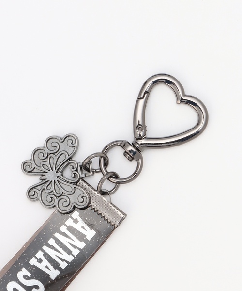 ANNA SUI mini(アナスイ・ミニ)の「【大好評につき再入荷】ワンハンドル2WAYバッグ(ショルダーバッグ・キッズ・ブラック/サックスブルー・F)」の6枚目の写真
