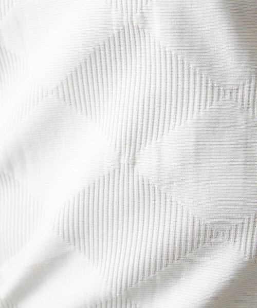 MICHEL KLEIN HOMME (ミッシェルクランオム)の「アーガイル柄Vネック半袖カットソー(Tシャツ/カットソー・メンズ・ブラック/ライトブルー/ホワイト・MEDIUM/LARGE/X-LARGE)」の12枚目の写真