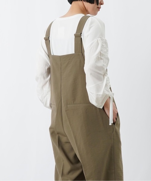 LUCA/LADY LUCK LUCA（ルカ/レディラックルカ）の「LC/LLL ジップサロペット（サロペット/オーバーオール・レディース・チャコールグレー/カーキ・FREE）」の12枚目の写真