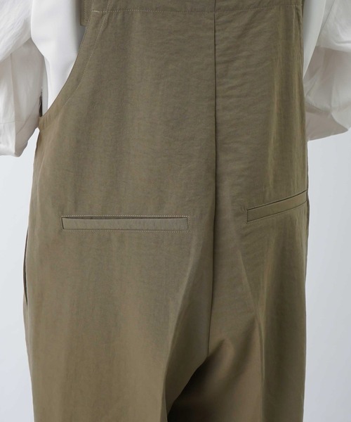 LUCA/LADY LUCK LUCA（ルカ/レディラックルカ）の「LC/LLL ジップサロペット（サロペット/オーバーオール・レディース・チャコールグレー/カーキ・FREE）」の19枚目の写真