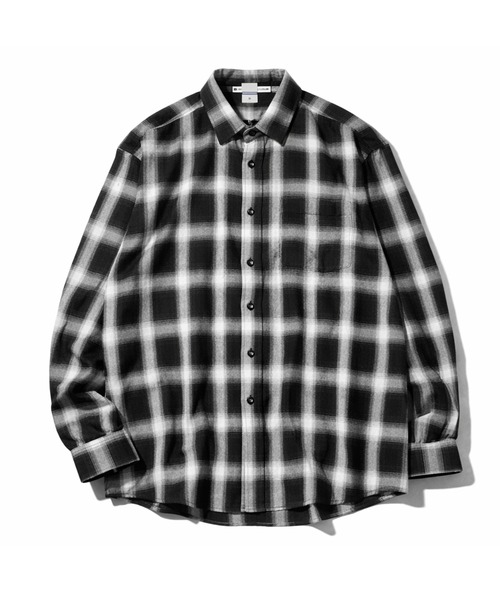 CALIFORNIA OUTFITTERS(カリフォルニア アウトフィッターズ)の「2D51 アーバンヴィンテージ チェックワイドシャツ(シャツ/ブラウス・メンズ・グレー系/ブラック系・L/M/XL)」の3枚目の写真