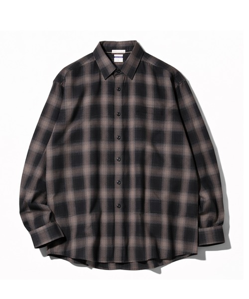 CALIFORNIA OUTFITTERS(カリフォルニア アウトフィッターズ)の「2D51 アーバンヴィンテージ チェックワイドシャツ(シャツ/ブラウス・メンズ・グレー系/ブラック系・L/M/XL)」の8枚目の写真