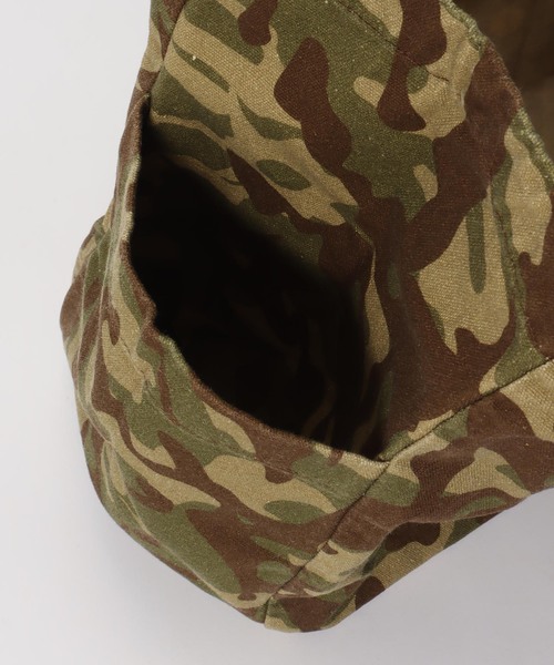 PULP/417EDIFICE(パルプフォーワンセブンエディフィス)の「P.A.M. / パークスアンドミニ GARDEN VARIETY CAMO TOTE BAG(トートバッグ・レディース・カーキ・FREE)」の8枚目の写真