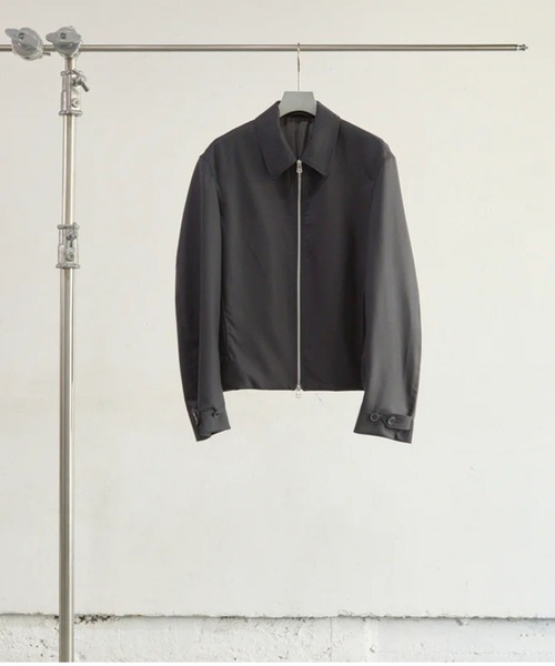 SHORT ZIP UP JACKET（ブルゾン）｜NVRFRGT（ネヴァーフォーゲット）の