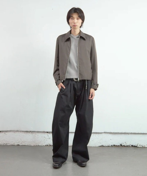 SHORT ZIP UP JACKET（ブルゾン）｜NVRFRGT（ネヴァーフォーゲット）の