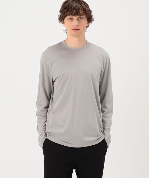 JAMES PERSE(ジェームスパース)の「リュクスジャージー ロングスリーブカットソー MELJ3246(Tシャツ/カットソー・メンズ・グレー系その他2・2)」の4枚目の写真
