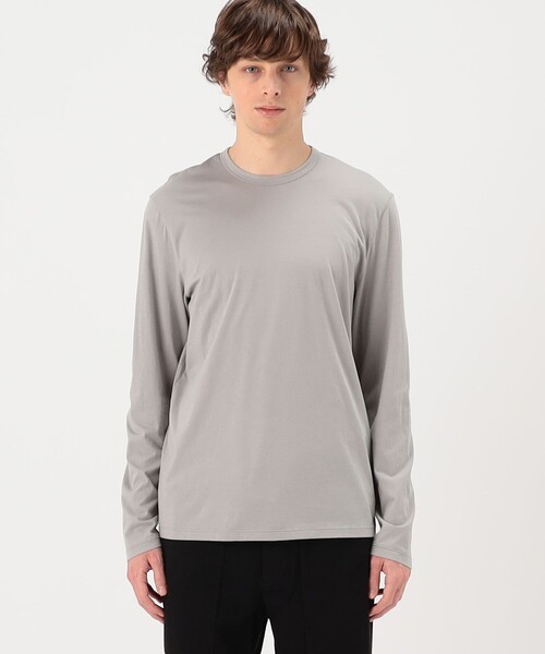 JAMES PERSE(ジェームスパース)の「リュクスジャージー ロングスリーブカットソー MELJ3246(Tシャツ/カットソー・メンズ・グレー系その他2・2)」の5枚目の写真