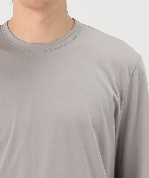 JAMES PERSE(ジェームスパース)の「リュクスジャージー ロングスリーブカットソー MELJ3246(Tシャツ/カットソー・メンズ・グレー系その他2・2)」の8枚目の写真