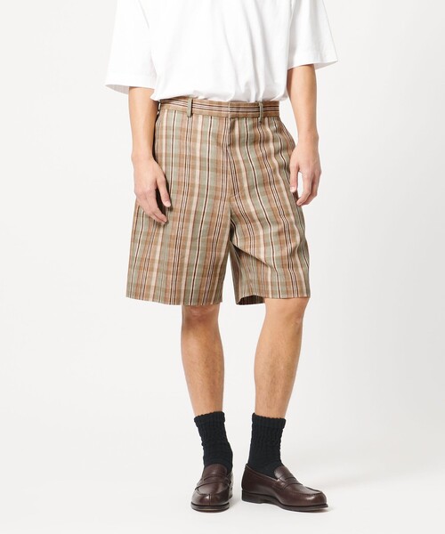 LOEFF(ロエフ)の「<LOEFF>チェック ハーフパンツ MENS(その他パンツ・メンズ・ベージュ・0/1/2)」の5枚目の写真