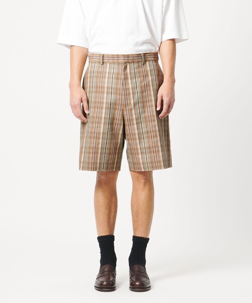 LOEFF(ロエフ)の「<LOEFF>チェック ハーフパンツ MENS(その他パンツ・メンズ・ベージュ・0/1/2)」の6枚目の写真