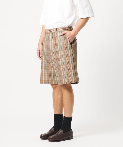 LOEFF(ロエフ)の「<LOEFF>チェック ハーフパンツ MENS(その他パンツ・メンズ・ベージュ・0/1/2)」の7枚目の写真