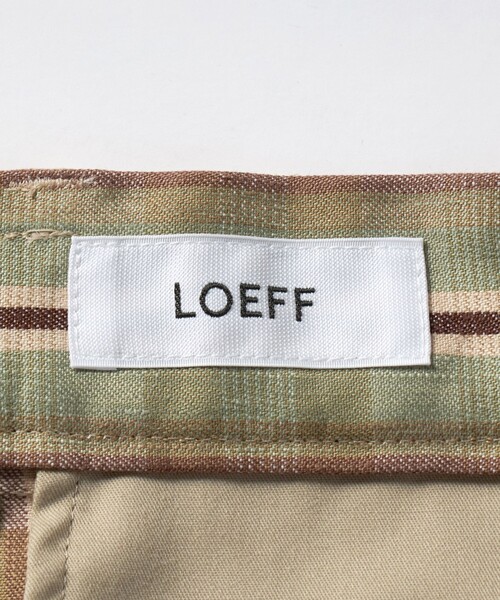 LOEFF(ロエフ)の「<LOEFF>チェック ハーフパンツ MENS(その他パンツ・メンズ・ベージュ・0/1/2)」の18枚目の写真