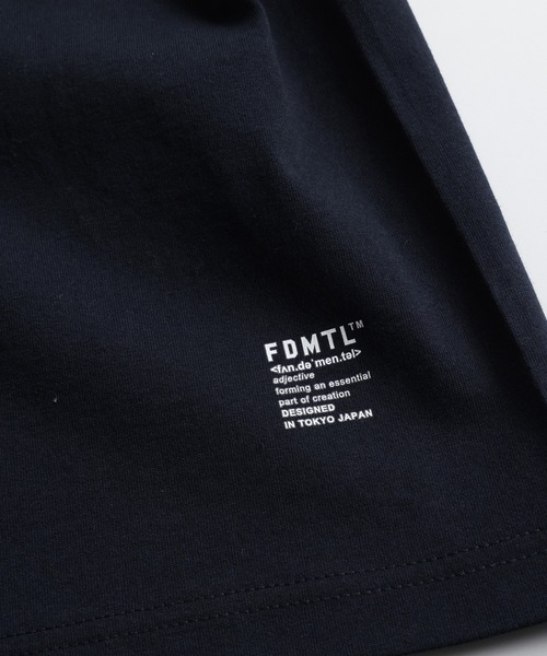FDMTL(ファンダメンタル)の「FDMTL/ファンダメンタル/BORO TEE(Tシャツ/カットソー・メンズ・ホワイト/ネイビー・2/4/3)」の10枚目の写真