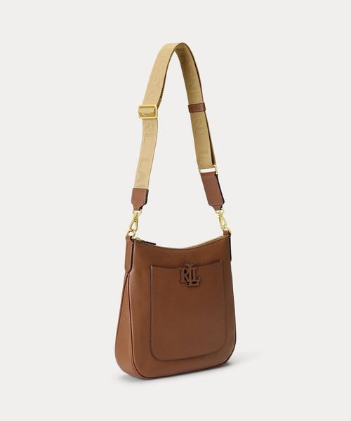 LAUREN RALPH LAUREN(ローレン ラルフ ローレン)の「ペブルド レザー ラージ Cameryn クロスボディ(ショルダーバッグ・レディース・ブラウン・ONE)」の2枚目の写真