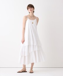 イレギュラーティアードキャミワンピース