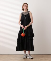 イレギュラーティアードキャミワンピース