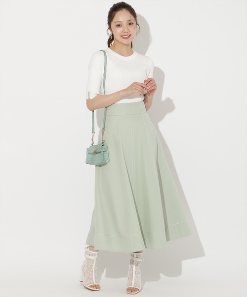 WILLSELECTION(ウィルセレクション)の「袖口リボンリブニット(ニット/セーター・レディース・ピンク/ブラック/オフホワイト・FREE)」の10枚目の写真