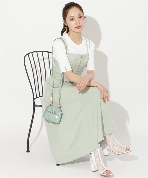 WILLSELECTION(ウィルセレクション)の「袖口リボンリブニット(ニット/セーター・レディース・ピンク/ブラック/オフホワイト・FREE)」の11枚目の写真