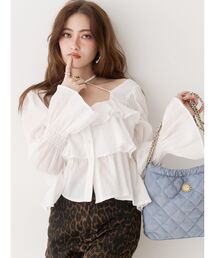 EVRIS | フリルボリュームチュニック(シャツ/ブラウス)