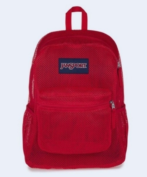 JANSPORT(ジャンスポーツ)の「【JANSPORT/ジャンスポーツ】ECO MESH PACK(バックパック/リュック・メンズ・レッド・FREE)」の1枚目の写真