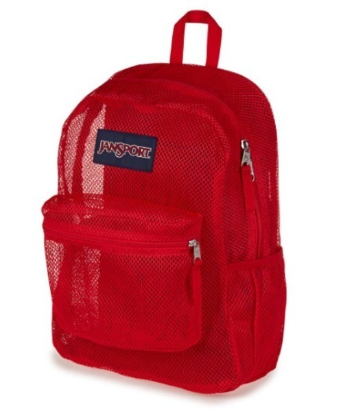 JANSPORT(ジャンスポーツ)の「【JANSPORT/ジャンスポーツ】ECO MESH PACK(バックパック/リュック・メンズ・レッド・FREE)」の2枚目の写真