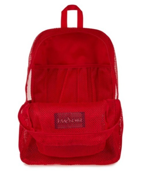 JANSPORT(ジャンスポーツ)の「【JANSPORT/ジャンスポーツ】ECO MESH PACK(バックパック/リュック・メンズ・レッド・FREE)」の5枚目の写真