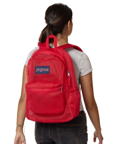 JANSPORT(ジャンスポーツ)の「【JANSPORT/ジャンスポーツ】ECO MESH PACK(バックパック/リュック・メンズ・レッド・FREE)」の9枚目の写真