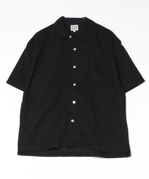 ROUGH TRADE（ラフトレード）の「刺繍シアー オープンカラーシャツ(M1)（シャツ/ブラウス・メンズ・ブラック/ミント/ホワイト・MEDIUM）」の2枚目の写真