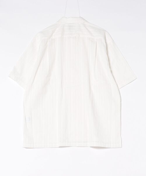 ROUGH TRADE（ラフトレード）の「刺繍シアー オープンカラーシャツ(M1)（シャツ/ブラウス・メンズ・ブラック/ミント/ホワイト・MEDIUM）」の4枚目の写真