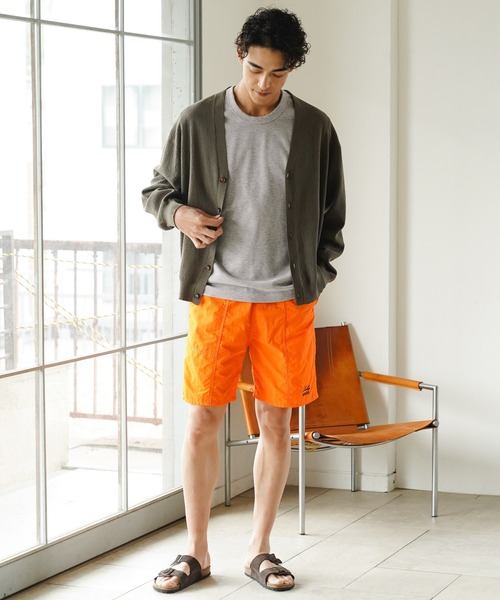 BAYFLOW（ベイフロー）の「リネンニットカーディガン（カーディガン/ボレロ・メンズ・ブラック/カーキ・LARGE/MEDIUM）」の13枚目の写真