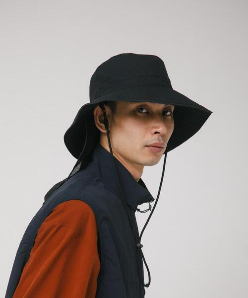 EKAL(エカル)の「Pertex ハット(ハット・メンズ・ブラック/グレー・ONE)」の2枚目の写真