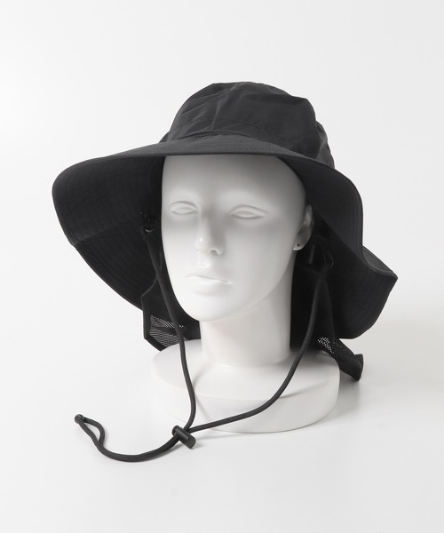 EKAL(エカル)の「Pertex ハット(ハット・メンズ・ブラック/グレー・ONE)」の6枚目の写真