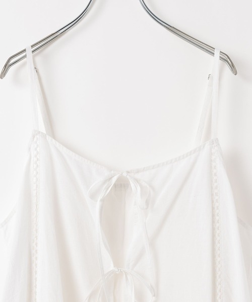 LEPSIM（レプシィム）の「2WAYレースキャミチュニック　636683（キャミソール・レディース・オフホワイト・FREE）」の13枚目の写真