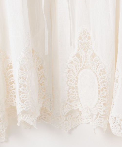 LEPSIM（レプシィム）の「2WAYレースキャミチュニック　636683（キャミソール・レディース・オフホワイト・FREE）」の16枚目の写真