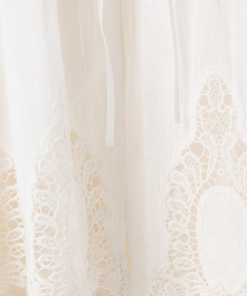 LEPSIM（レプシィム）の「2WAYレースキャミチュニック　636683（キャミソール・レディース・オフホワイト・FREE）」の19枚目の写真