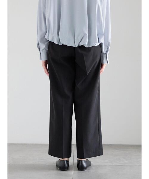 Te chichi(テチチ)の「ダブルクロスイージーワイドパンツ(その他パンツ・レディース・グレー/チャコールグレー/ブラック/ベージュ・S/M)」の18枚目の写真