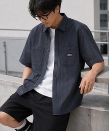 【GENUINE Dickies/ ジェニュインデッキーズ】ワークストライプシャツ
