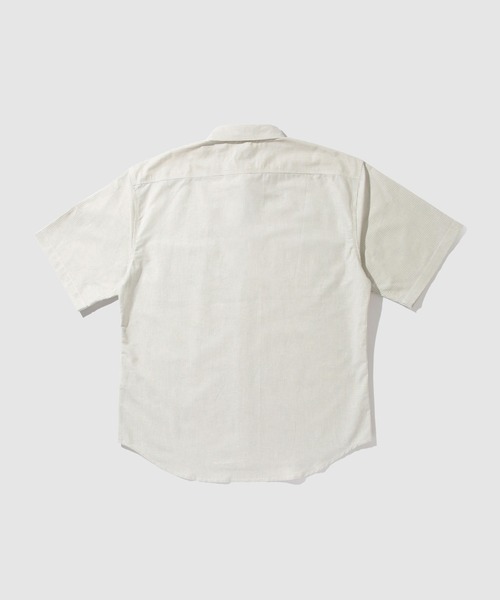 Dickies(ディッキーズ)の「【GENUINE Dickies/ ジェニュインデッキーズ】ワークストライプシャツ(シャツ/ブラウス・メンズ・ホワイト/ネイビー・M/L/XL)」の3枚目の写真