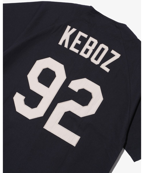 KEBOZ（ケボズ）の「ICON CLASSIC BASEBALL JERSEY（シャツ/ブラウス・メンズ・クリーム/グレー/オリーブ/ブラック/ネイビー・S/M/L/XL/2XL）」の22枚目の写真