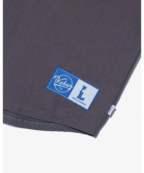 KEBOZ（ケボズ）の「ICON CLASSIC BASEBALL JERSEY（シャツ/ブラウス・メンズ・クリーム/グレー/オリーブ/ブラック/ネイビー・S/M/L/XL/2XL）」の19枚目の写真