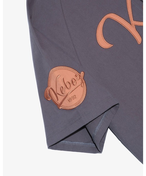 KEBOZ（ケボズ）の「ICON CLASSIC BASEBALL JERSEY（シャツ/ブラウス・メンズ・クリーム/グレー/オリーブ/ブラック/ネイビー・S/M/L/XL/2XL）」の17枚目の写真