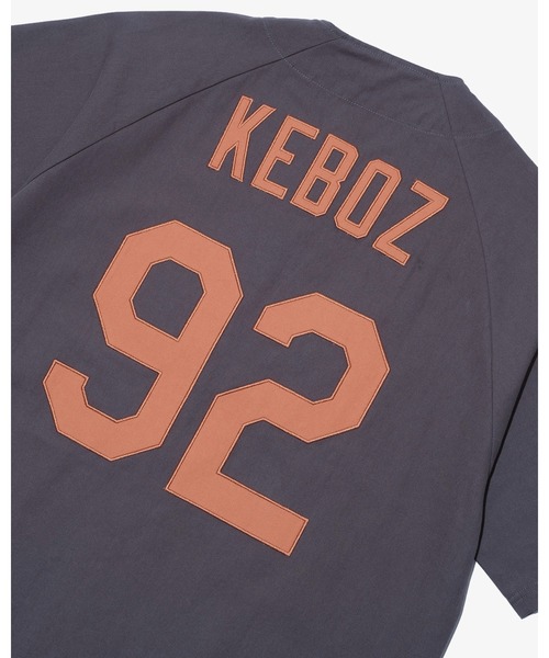 KEBOZ（ケボズ）の「ICON CLASSIC BASEBALL JERSEY（シャツ/ブラウス・メンズ・クリーム/グレー/オリーブ/ブラック/ネイビー・S/M/L/XL/2XL）」の16枚目の写真