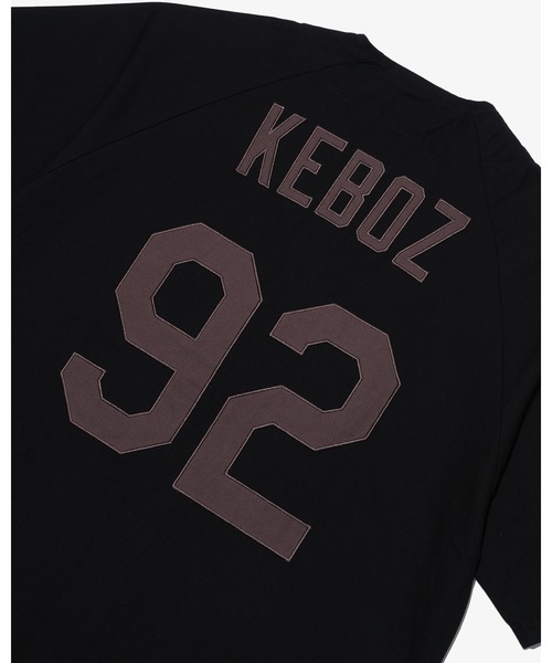 KEBOZ（ケボズ）の「ICON CLASSIC BASEBALL JERSEY（シャツ/ブラウス・メンズ・クリーム/グレー/オリーブ/ブラック/ネイビー・S/M/L/XL/2XL）」の10枚目の写真