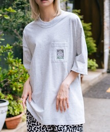 【OUTDOOR EXCHANGE/アウトドアエクスチェンジ】×【ZERO STAIN/ゼロステイン】コラボ モックネック ポケット付 Tシャツ