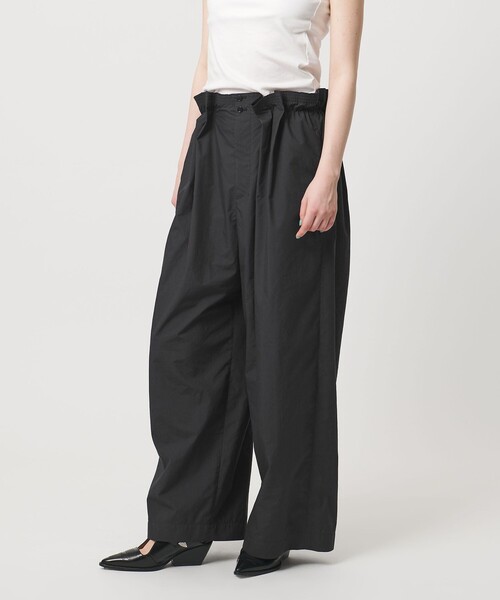 ASTRAET（アストラット）の「＜ASTRAET＞ウエストゴム ギャザーワイドパンツ（その他パンツ・レディース・ブラック/ベージュ・00/0/1）」の6枚目の写真