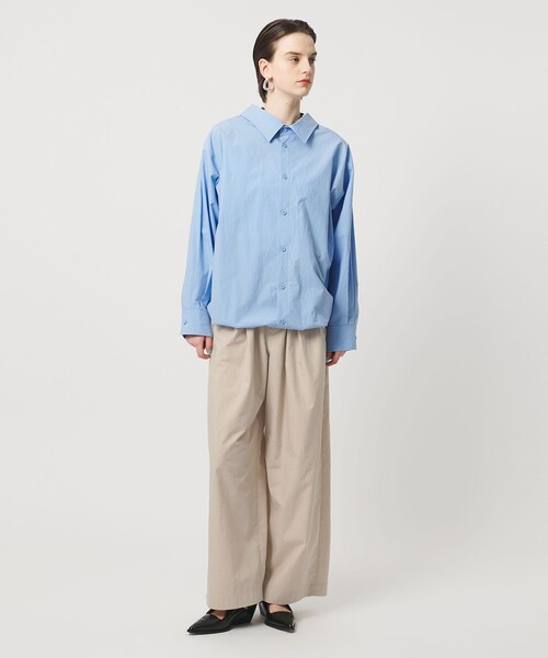 ASTRAET（アストラット）の「＜ASTRAET＞ウエストゴム ギャザーワイドパンツ（その他パンツ・レディース・ブラック/ベージュ・00/0/1）」の11枚目の写真