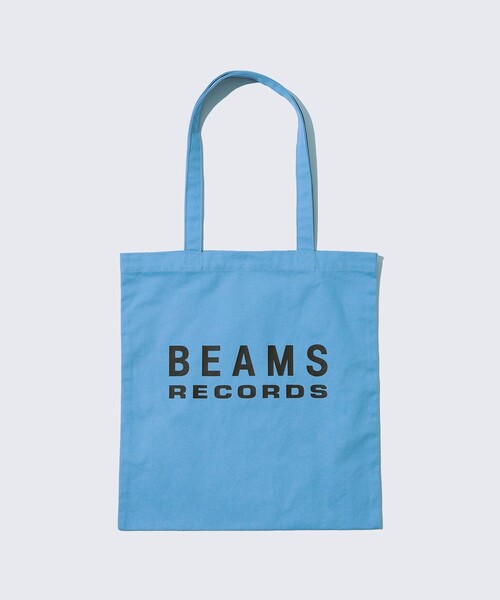 BEAMS RECORDS（ビームスレコーズ）の「BEAMS RECORDS / LOGO PRINT TOTE（トートバッグ・メンズ・レッド/サックスブルー/ブラック/グリーン・ONE SIZE）」の19枚目の写真