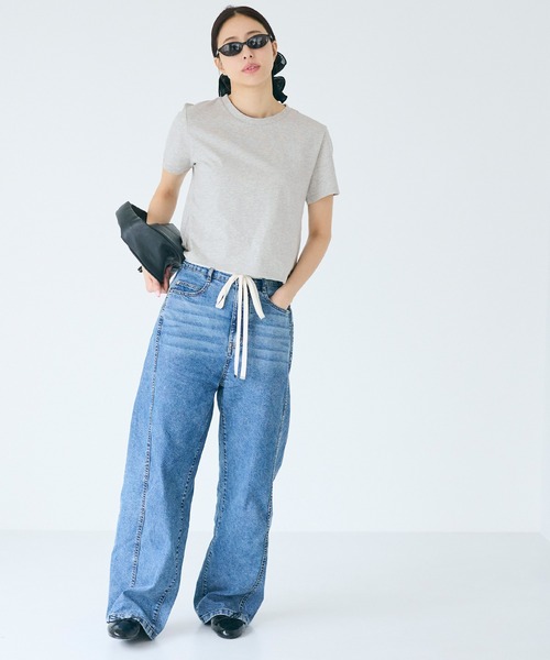 coca(coca)(コカ)の「COTTON from the U.S. BOX Tシャツ(Tシャツ/カットソー・レディース・グレー/ブラック/ホワイト・XL/S/M/L)」の14枚目の写真