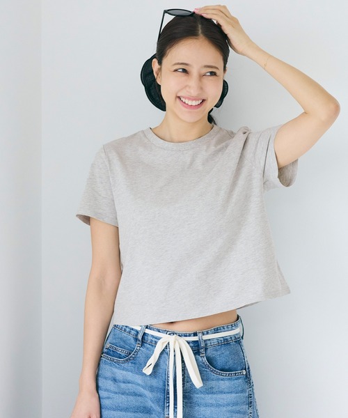 coca(coca)(コカ)の「COTTON from the U.S. BOX Tシャツ(Tシャツ/カットソー・レディース・グレー/ブラック/ホワイト・XL/S/M/L)」の18枚目の写真